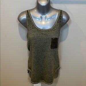 Awake Green Tank Top for Effortless Style